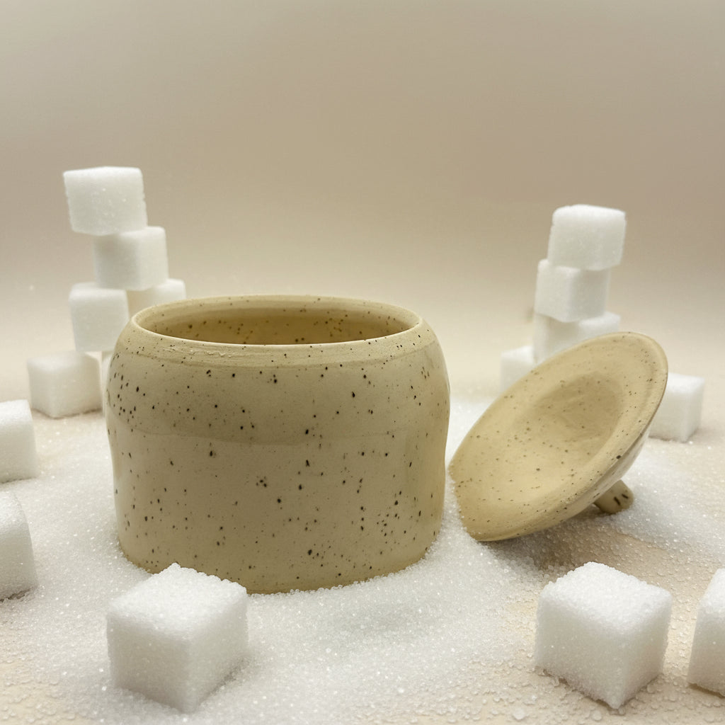 The Speckled Series | Ceramic Sugar Bowl - Greenbriar Market + Refillery