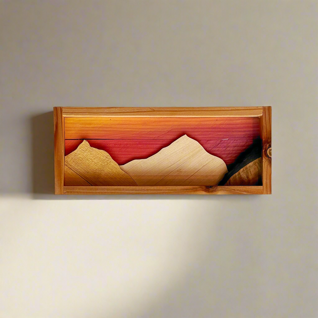 Mountain Scape | Wall Art | Small - Greenbriar Market + Refillery