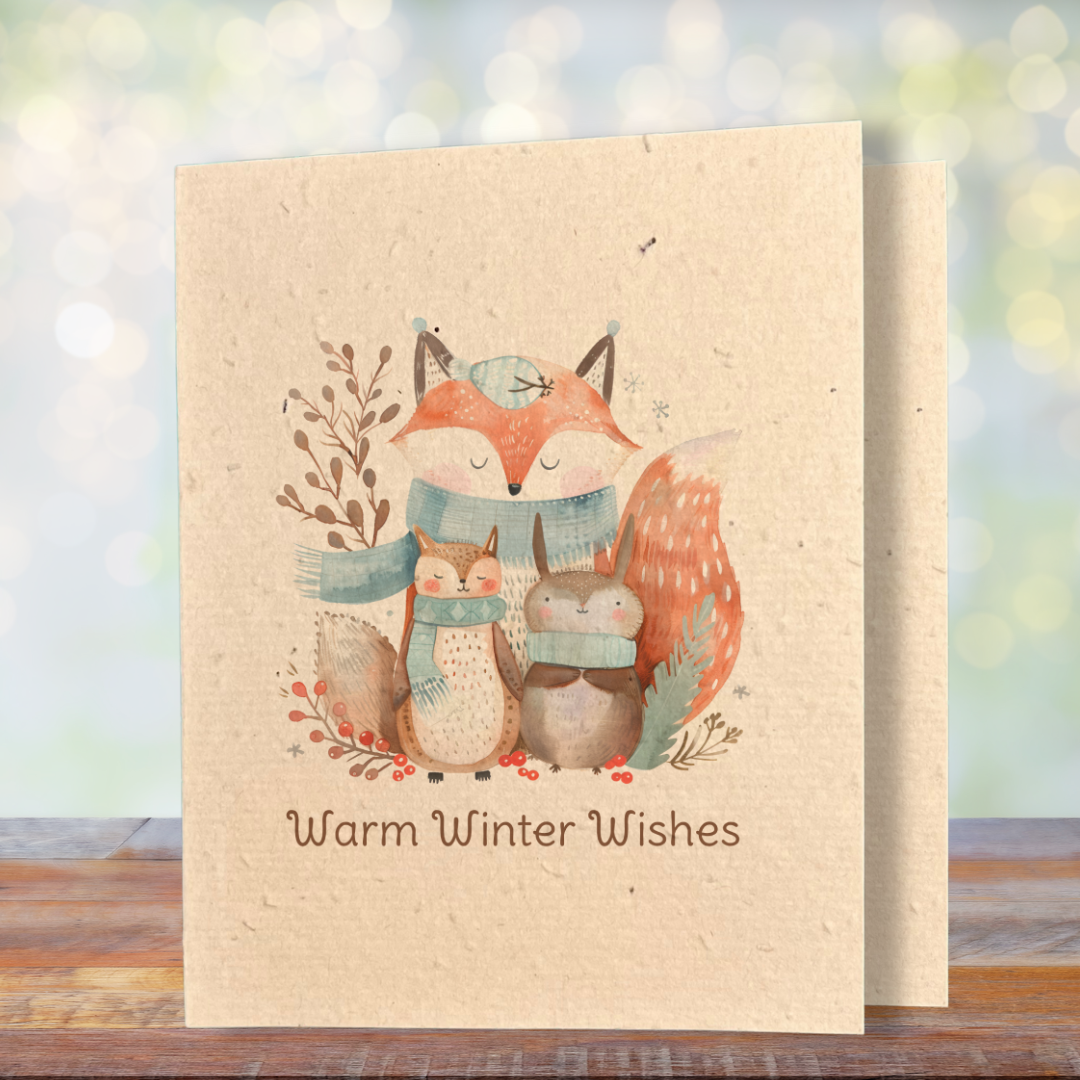 Winter Wishes | Plantable Wild Flower Greeting Card