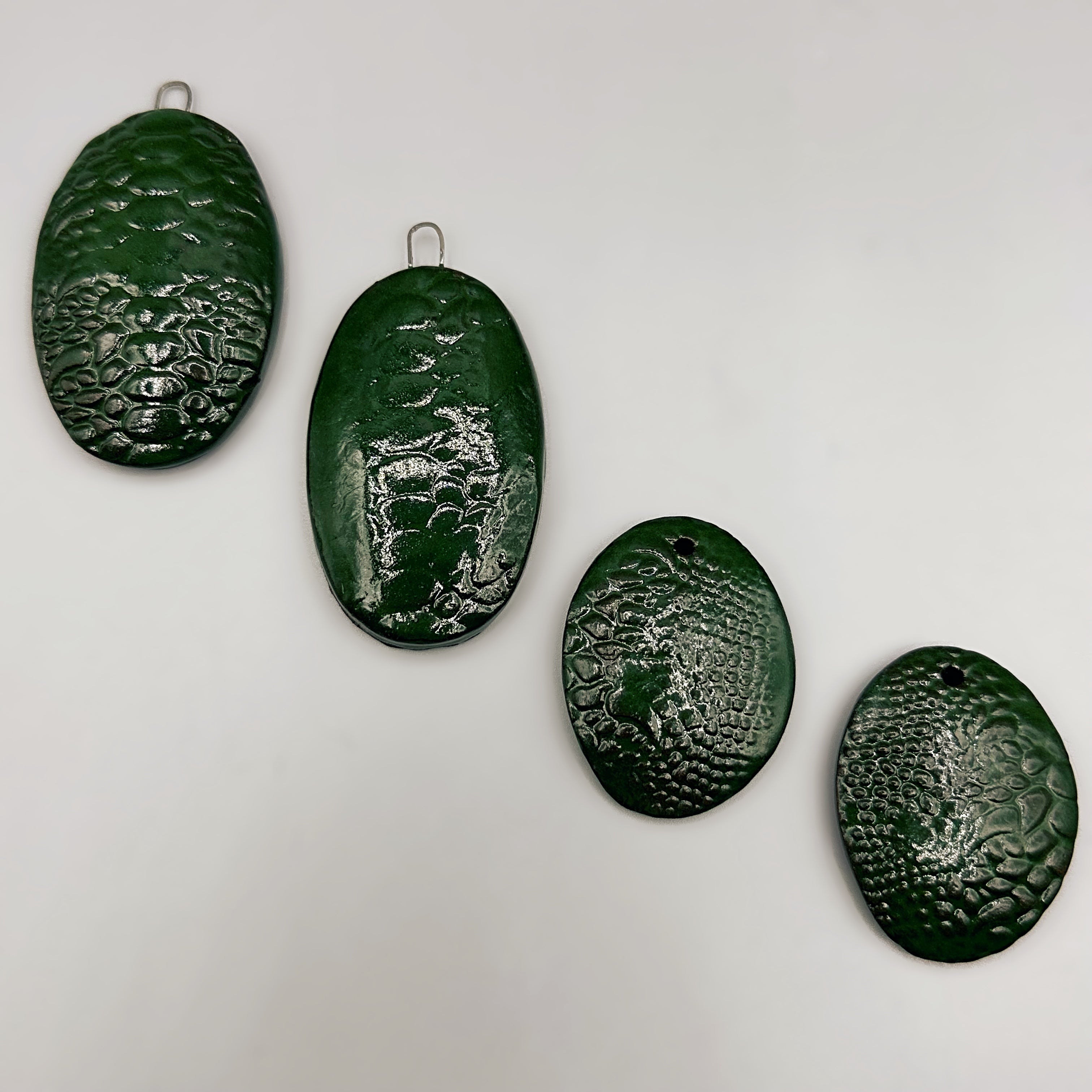 Ceramic Ornament | Dragon Scales
