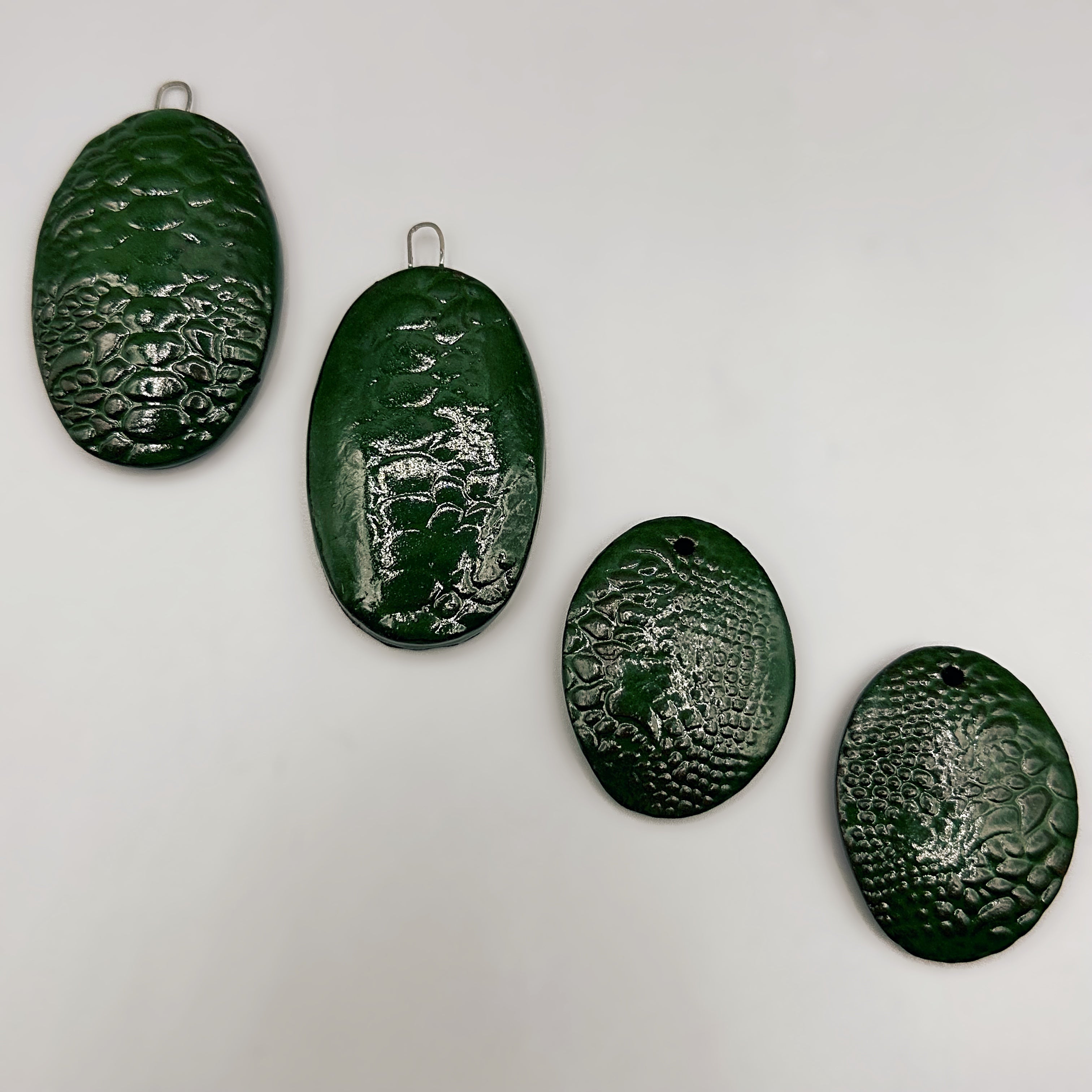 Ceramic Ornament | Dragon Scales - Greenbriar Market + Refillery