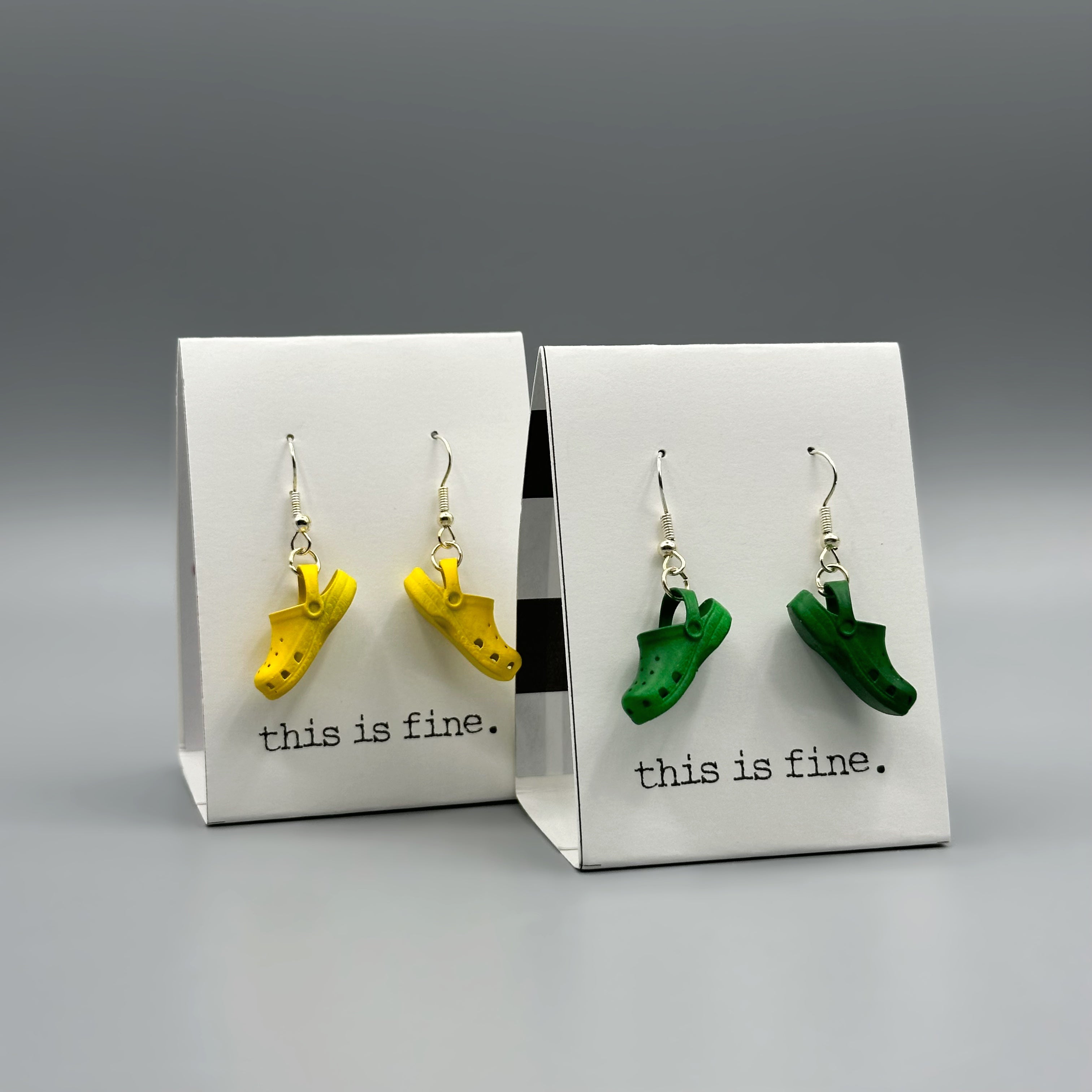 Earrings | 🩴 I Don't Want To Croc About It - Greenbriar Market + Refillery