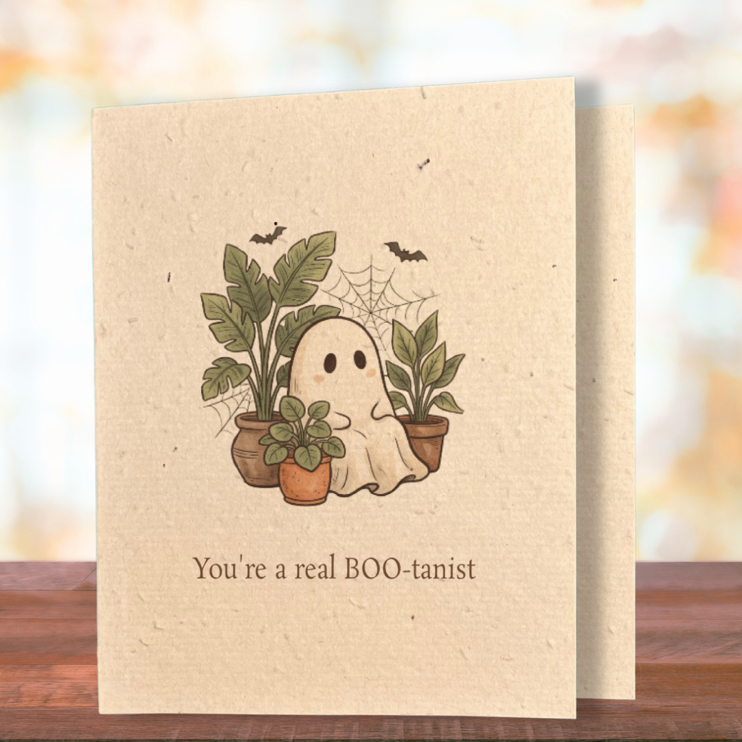 Halloween | Plantable Wild Flower Greeting Card - Greenbriar Market + Refillery