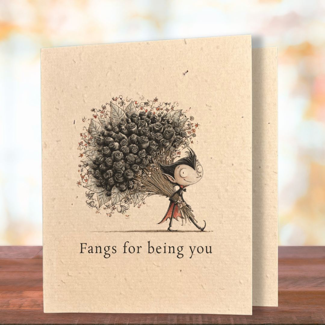 Halloween | Plantable Wild Flower Greeting Card - Greenbriar Market + Refillery