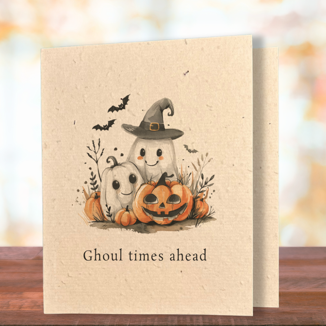 Halloween | Plantable Wild Flower Greeting Card - Greenbriar Market + Refillery