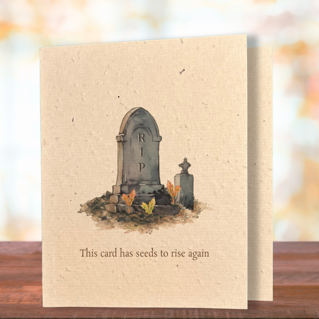 Halloween | Plantable Wild Flower Greeting Card - Greenbriar Market + Refillery