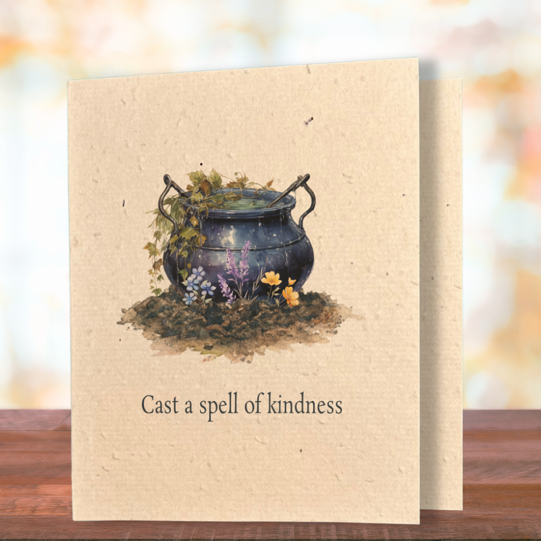 Halloween | Plantable Wild Flower Greeting Card - Greenbriar Market + Refillery