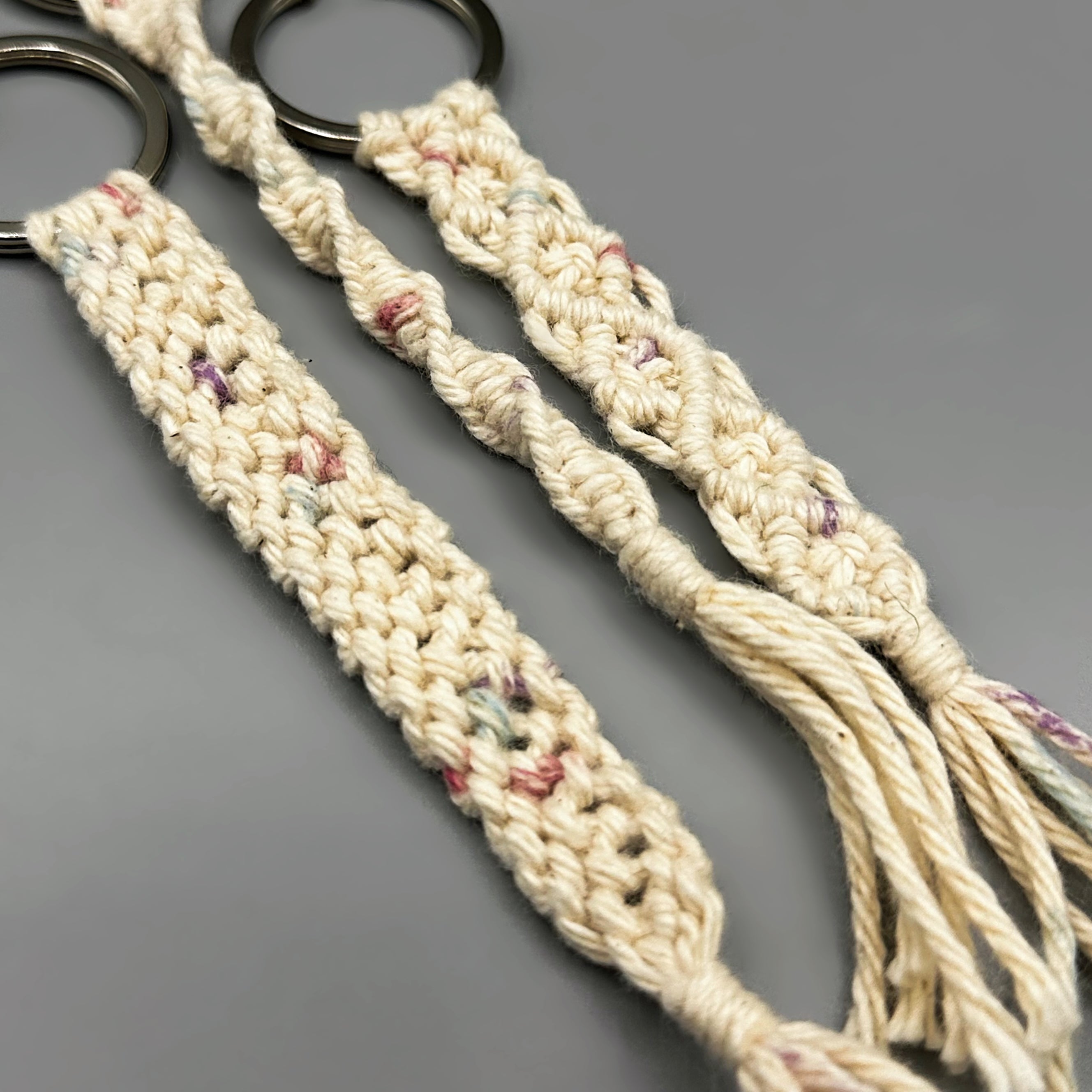 Hand Made Macramé Key Chain - Greenbriar Market + Refillery