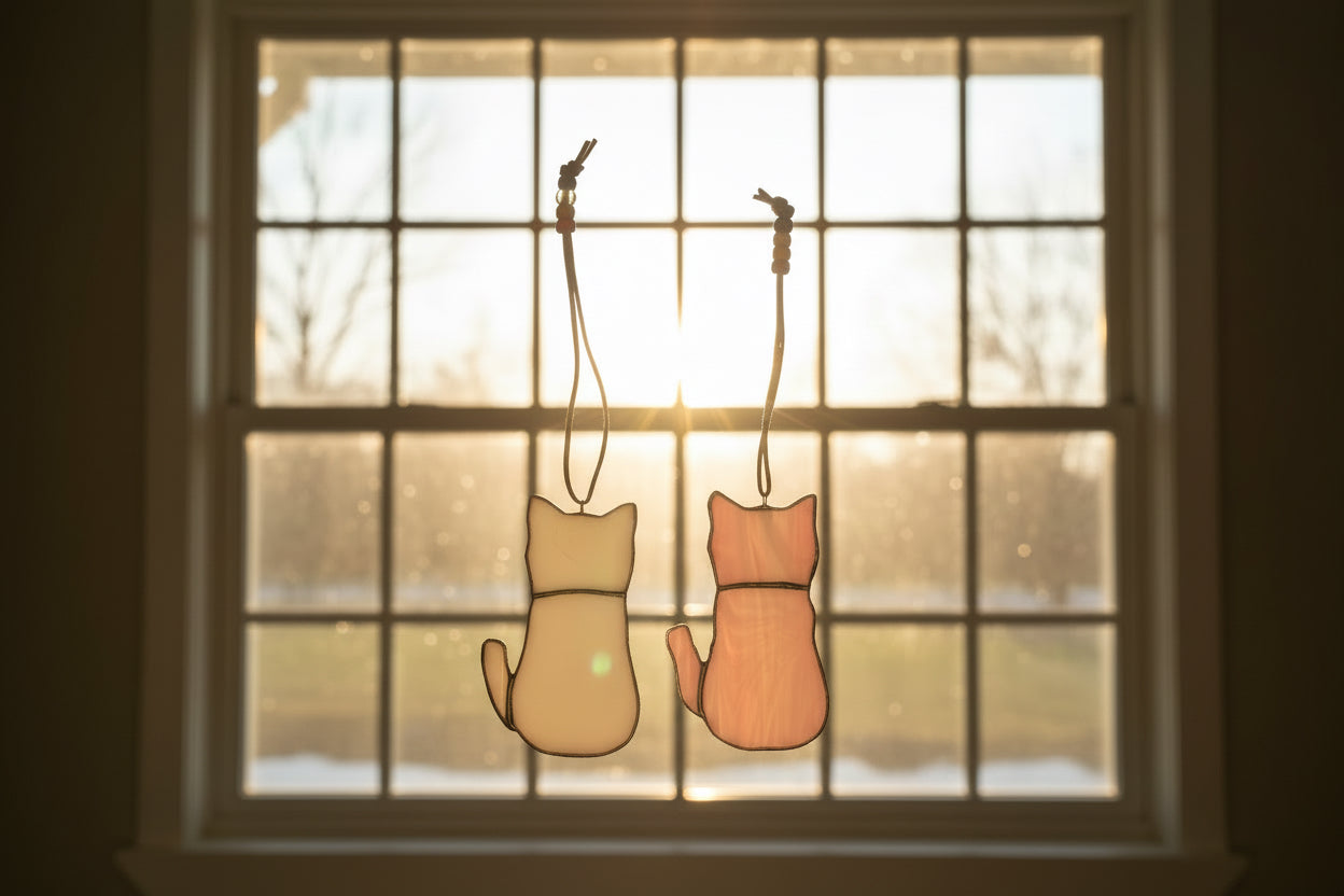 Stained Glass | Cat - Greenbriar Market + Refillery