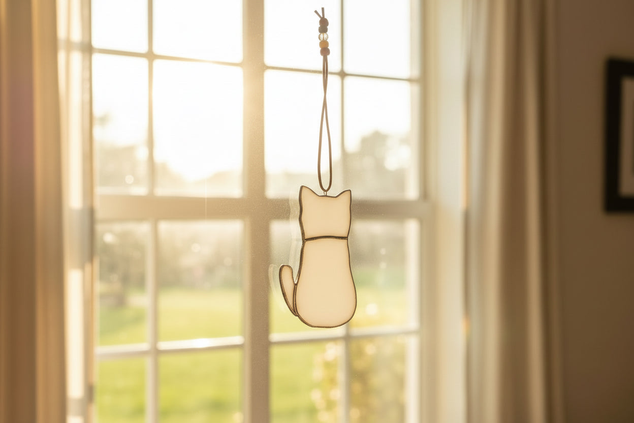 Stained Glass | Cat - Greenbriar Market + Refillery