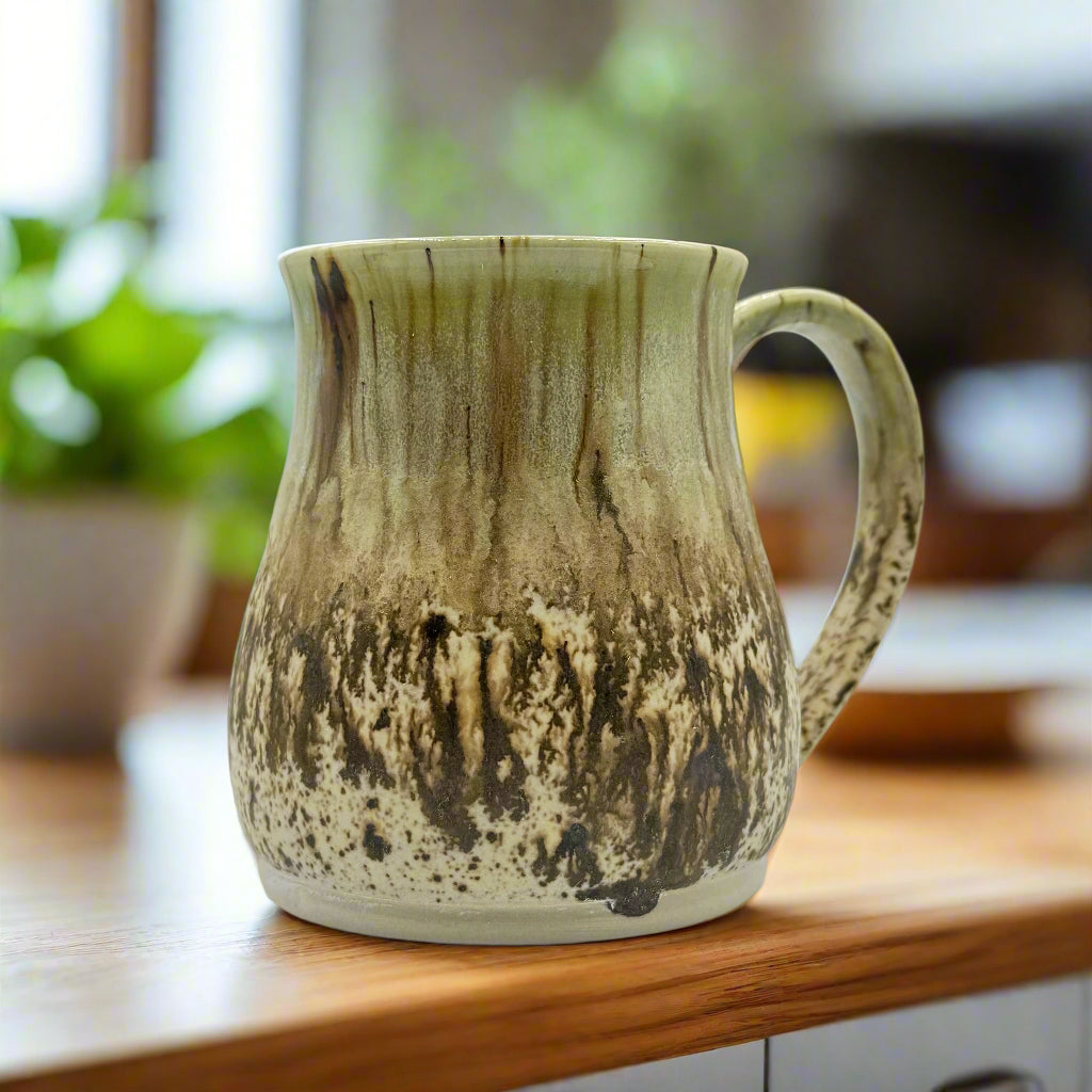 Laura Drysdale Ceramics Ceramic Mug Medium Colours Speckled Clay