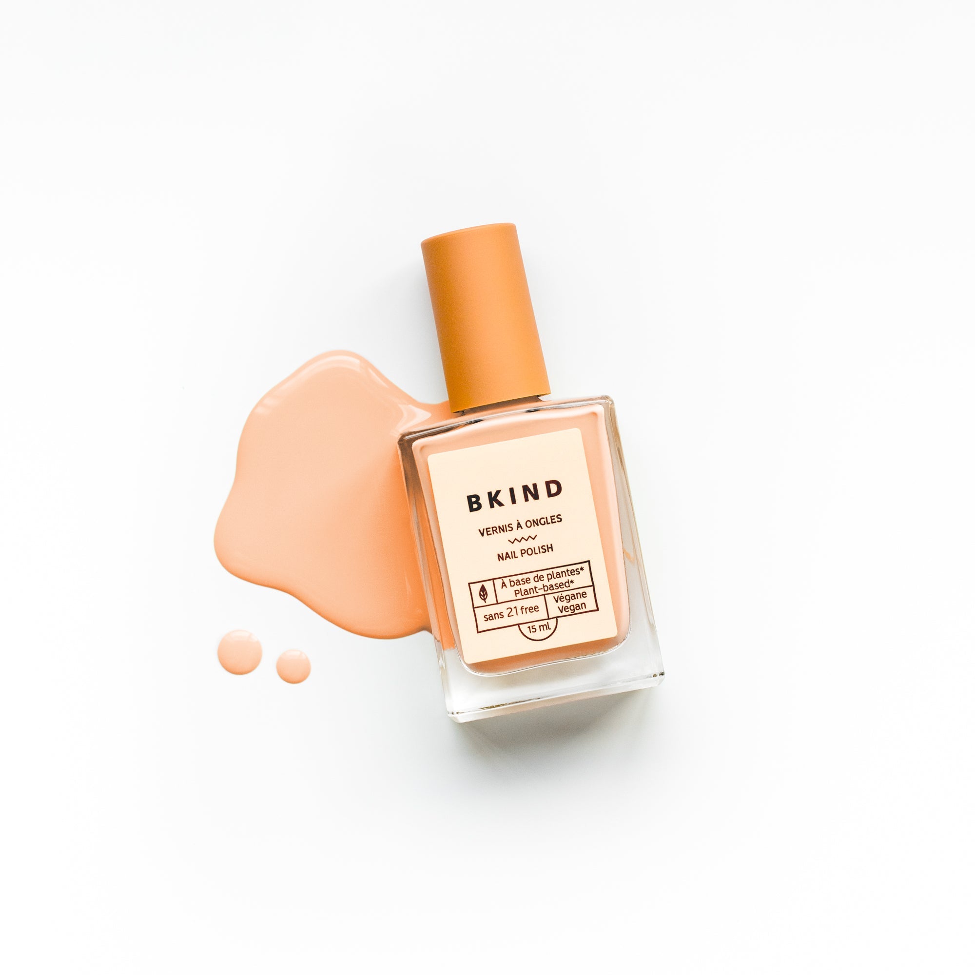 Nail Polish | Fuzzy Peach - Greenbriar Market + Refillery