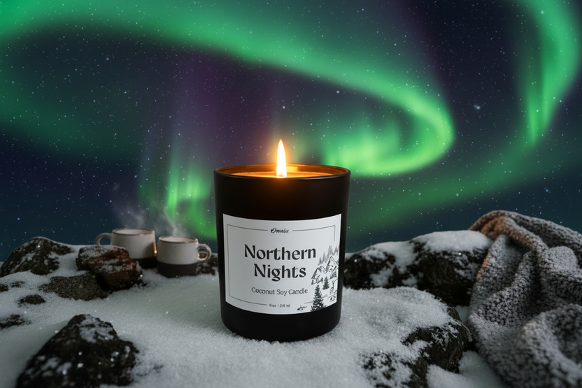 Coconut Soy Candle | Northern Nights - Greenbriar Market + Refillery