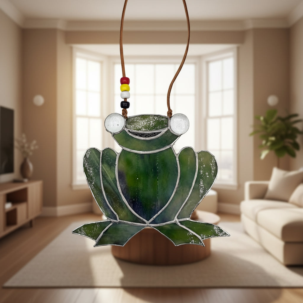 Stained Glass | Frog - Greenbriar Market + Refillery
