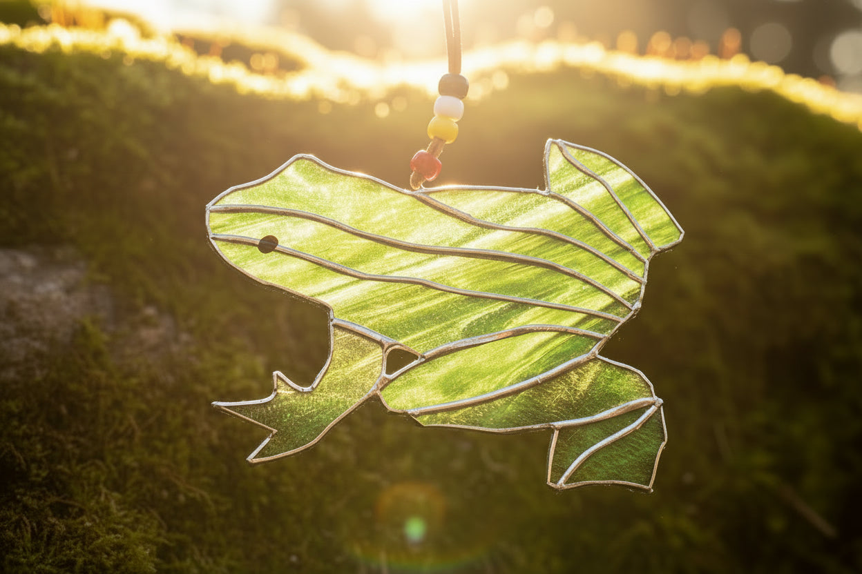 Stained Glass | Frog - Greenbriar Market + Refillery