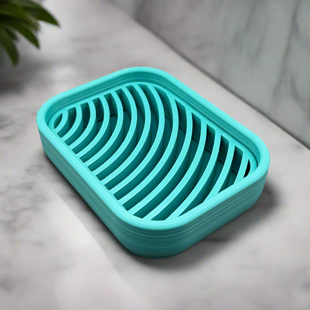 The Rogerie Rectangular Soap Dish Skyline