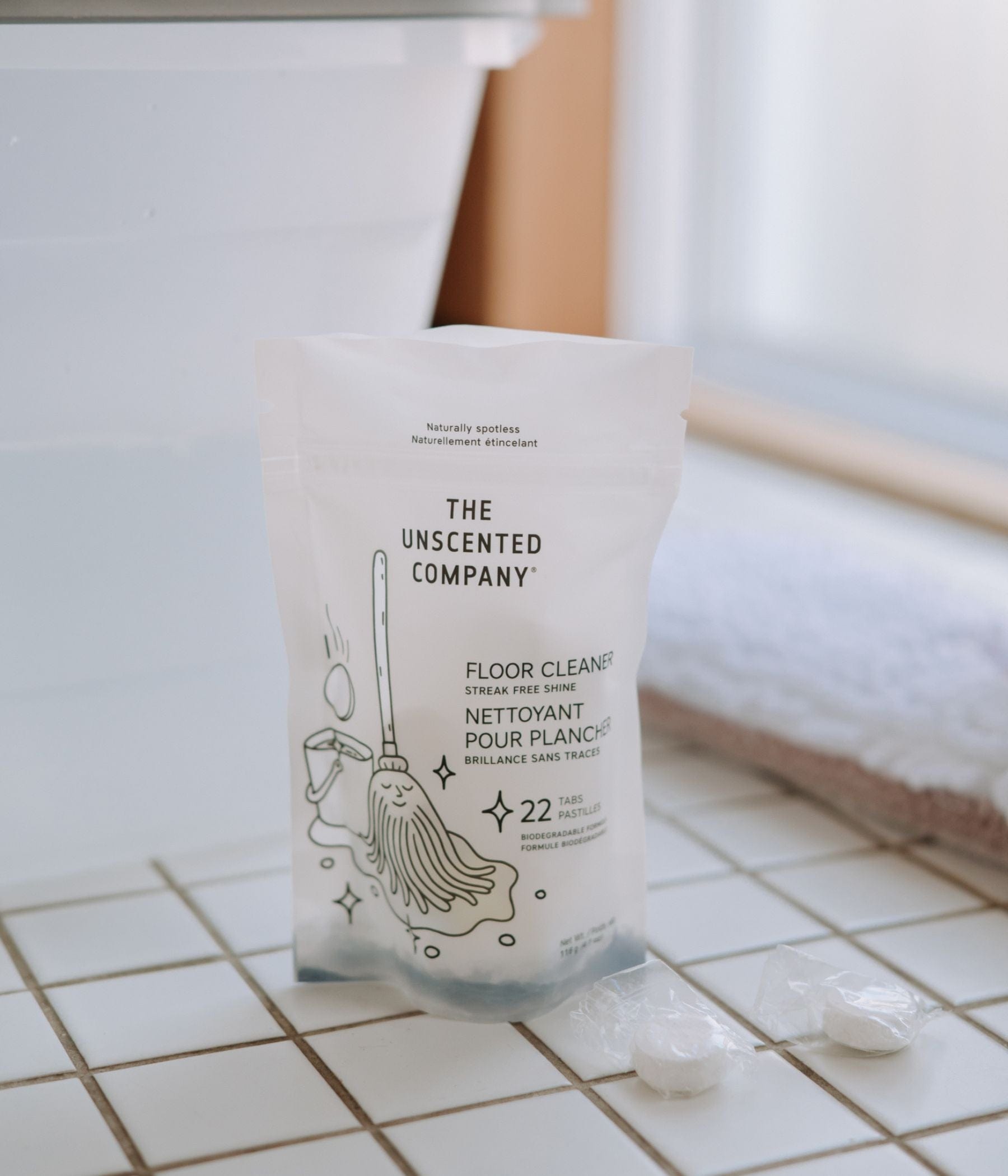 Unscented Floor Cleaning Tabs