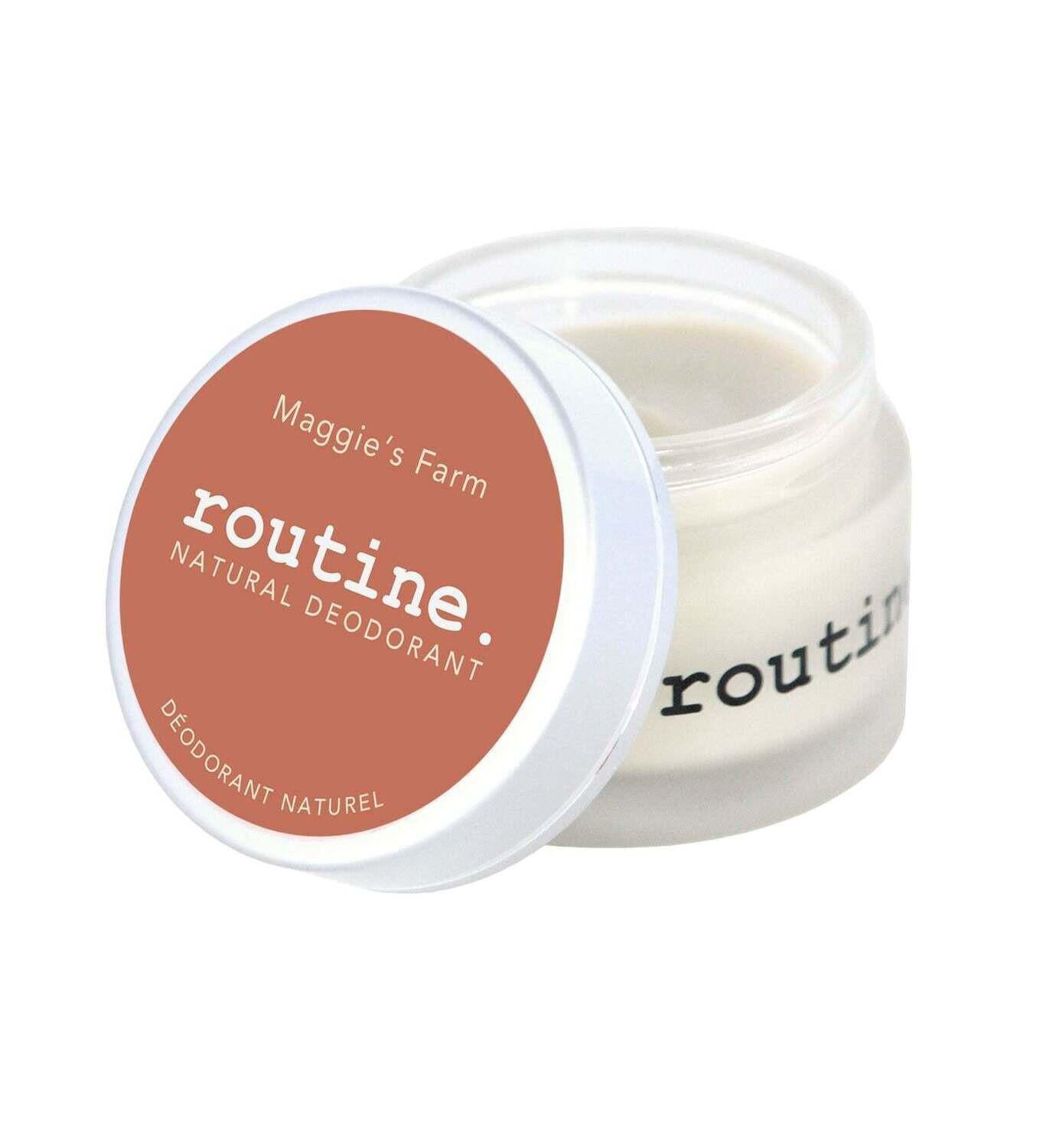 Routine Maggie's Farm Natural Deodorant – 58g Jar