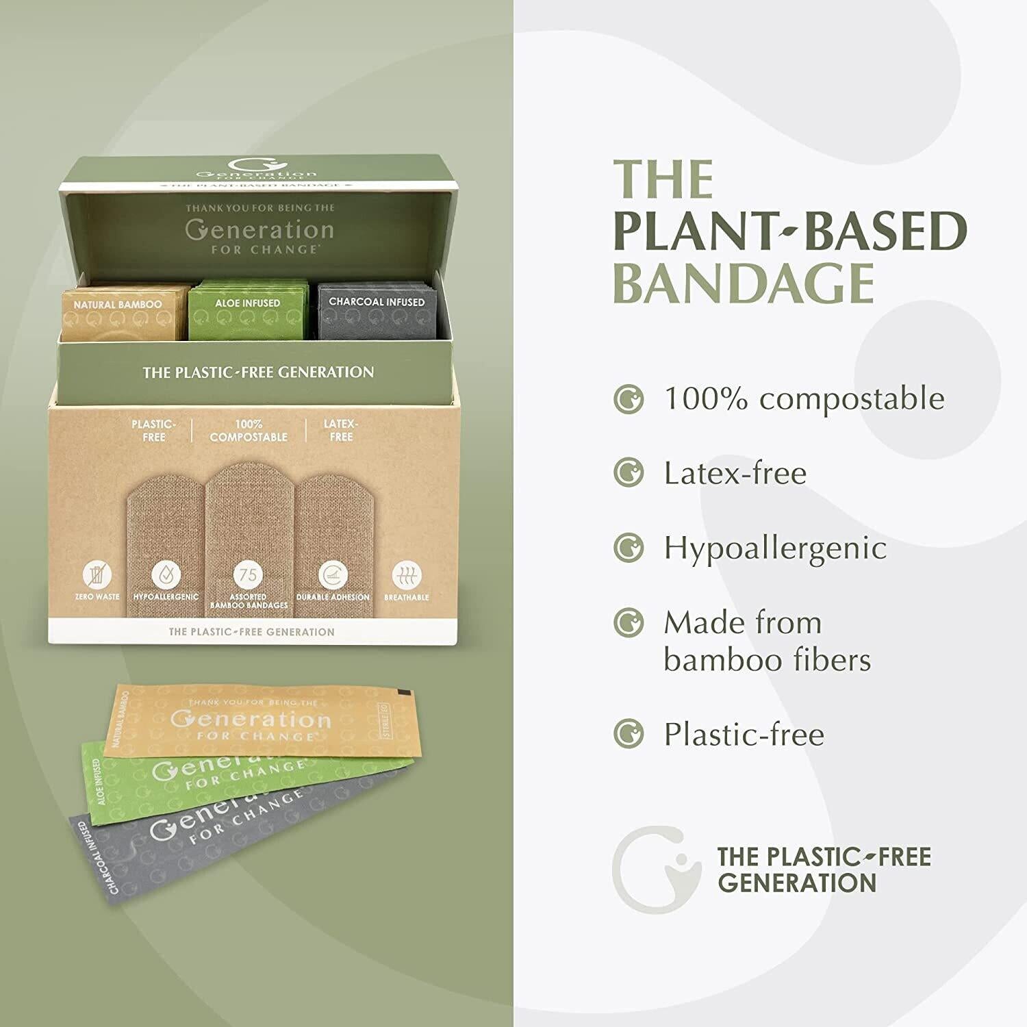 Plant Based Bandages - Greenbriar Market + Refillery