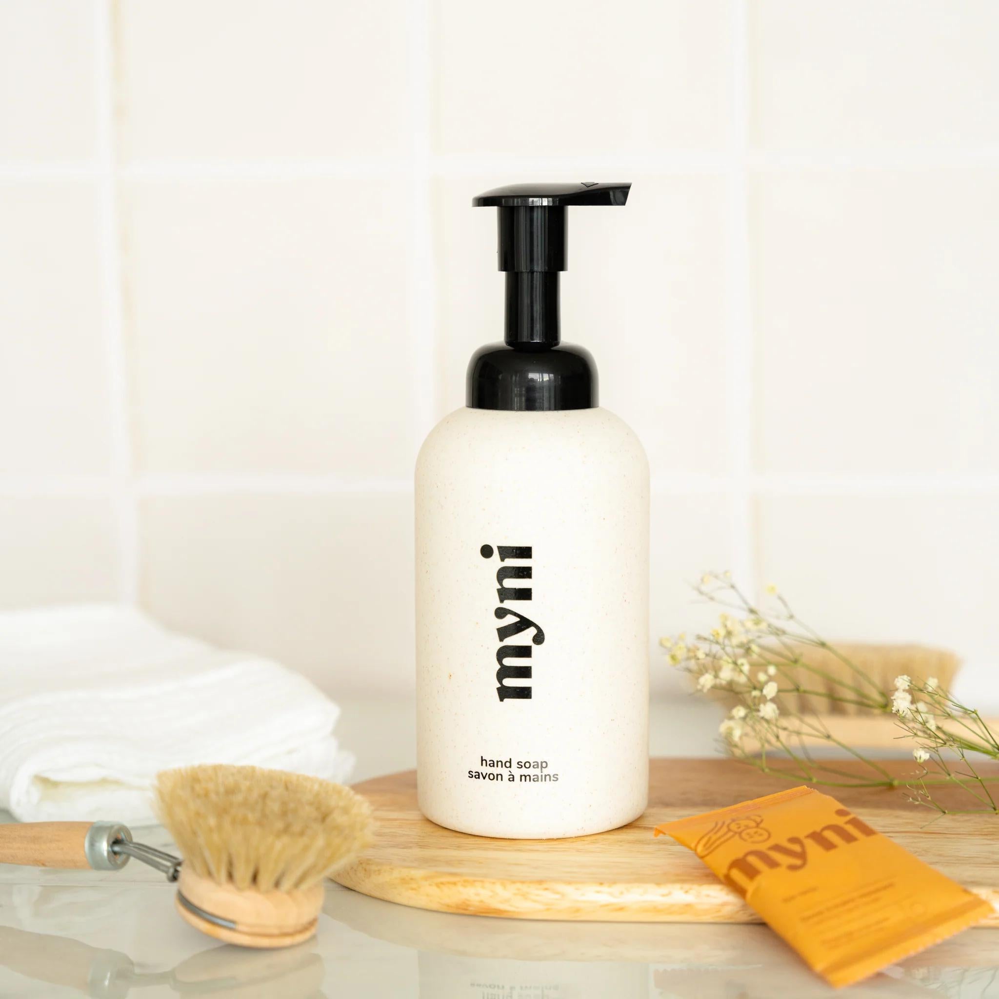 Wheat Straw Foaming Hand Soap Bottle