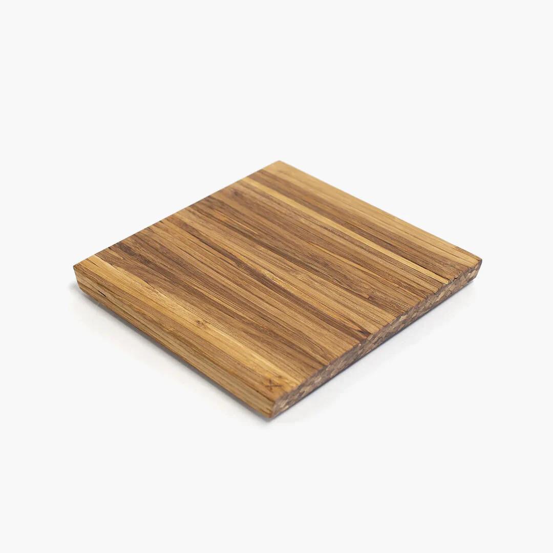 Minimalist cheese board by ChopValue made from recycled chopsticks in Calgary