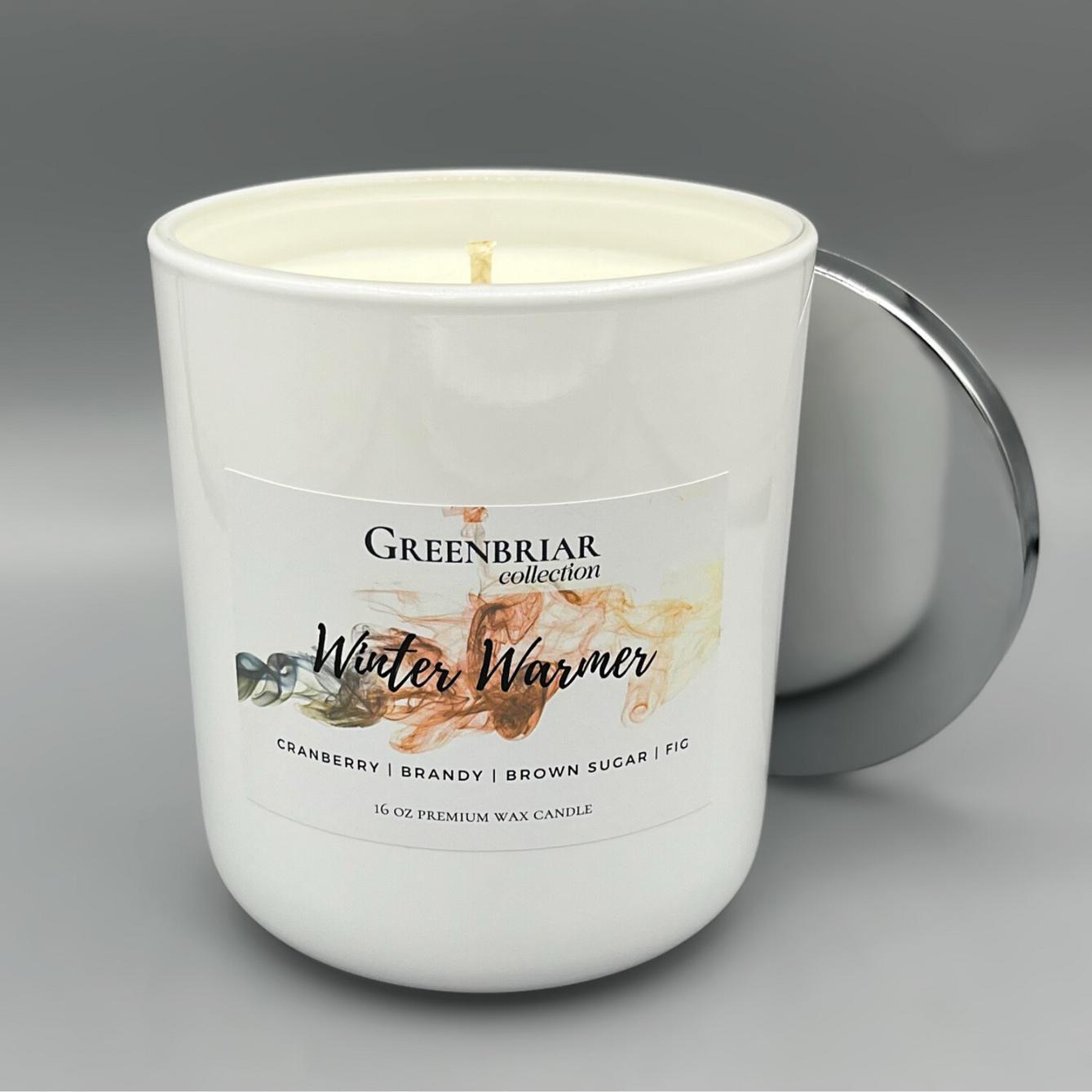 Premium Wax Holiday Candle | Winter Warmer
