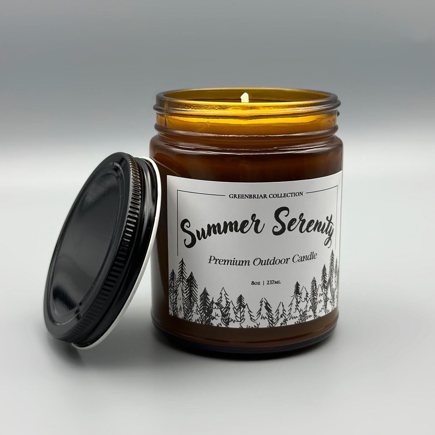 Outdoor Candle | Summer Serenity - Greenbriar Market + Refillery