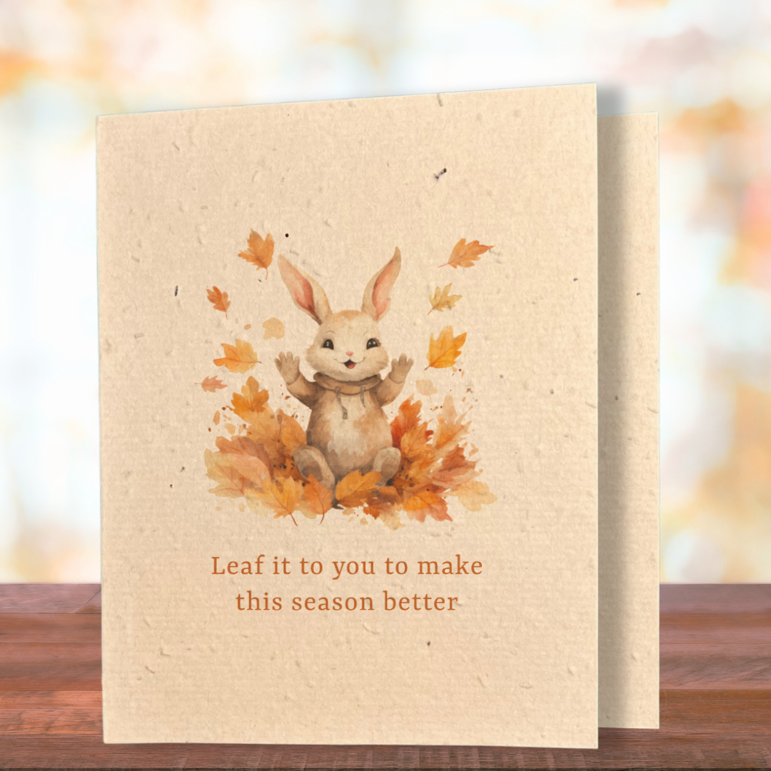 Autumn | Plantable Wild Flower Greeting Card - Greenbriar Market + Refillery