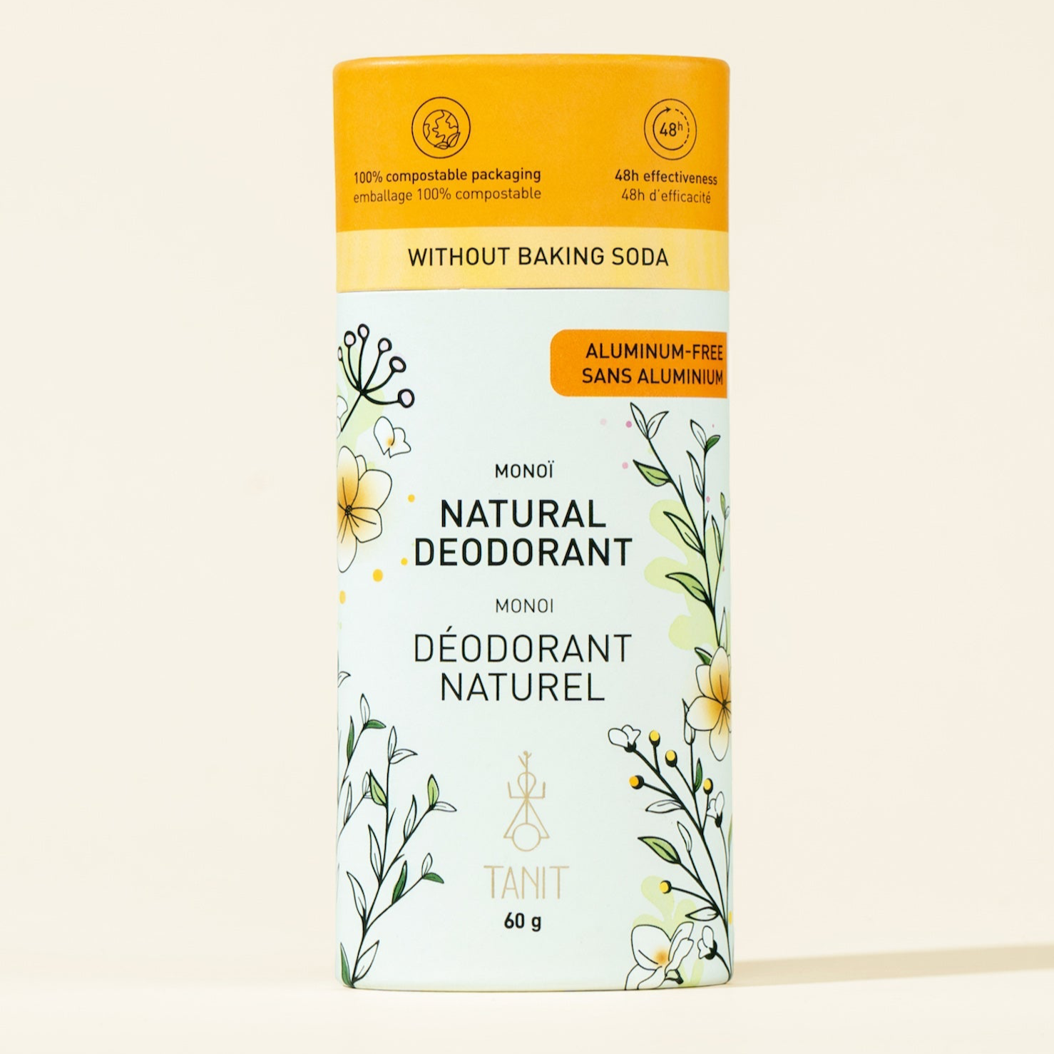 Natural Solid Deodorant | Monoi - Greenbriar Market + Refillery